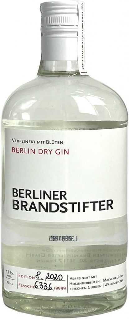 Berliner Brandstifter Dry Gin Produktfoto