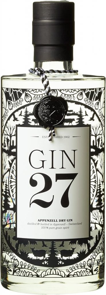 Gin 27 Premium Appenzeller Dry Produktfoto