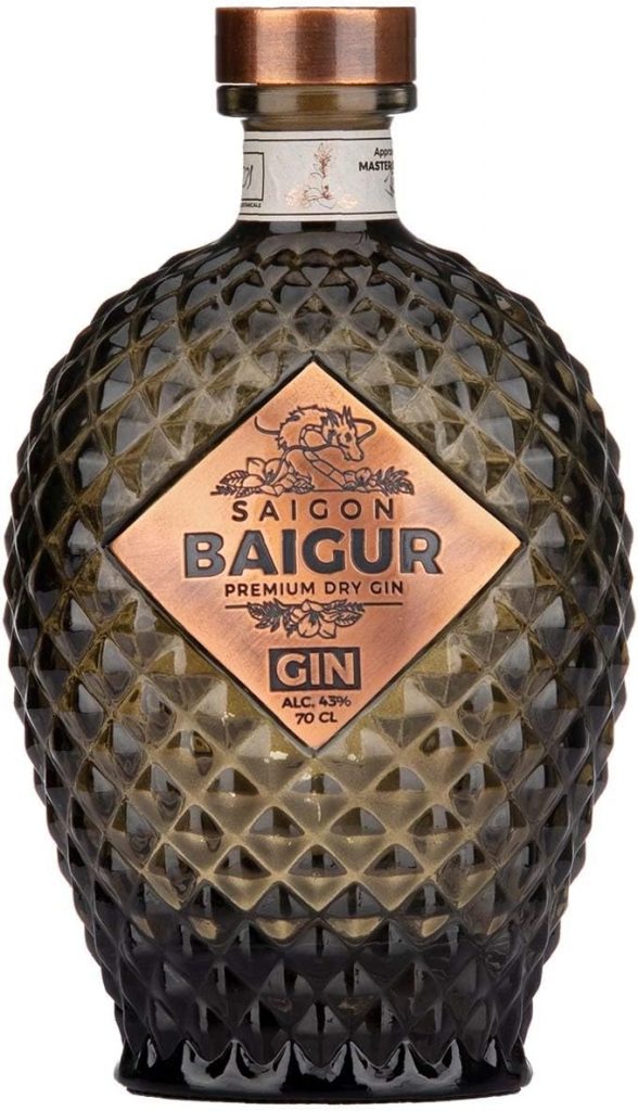 Saigon Baigur Premium Dry Gin Produktfoto
