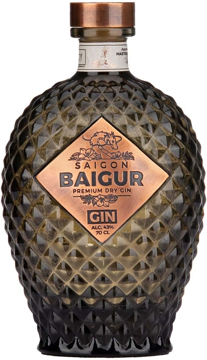 Saigon Baigur Premium Dry Gin Produktfoto