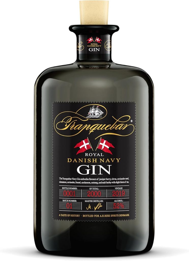 Tranquebar Royal Danish Navy Gin Produktfoto
