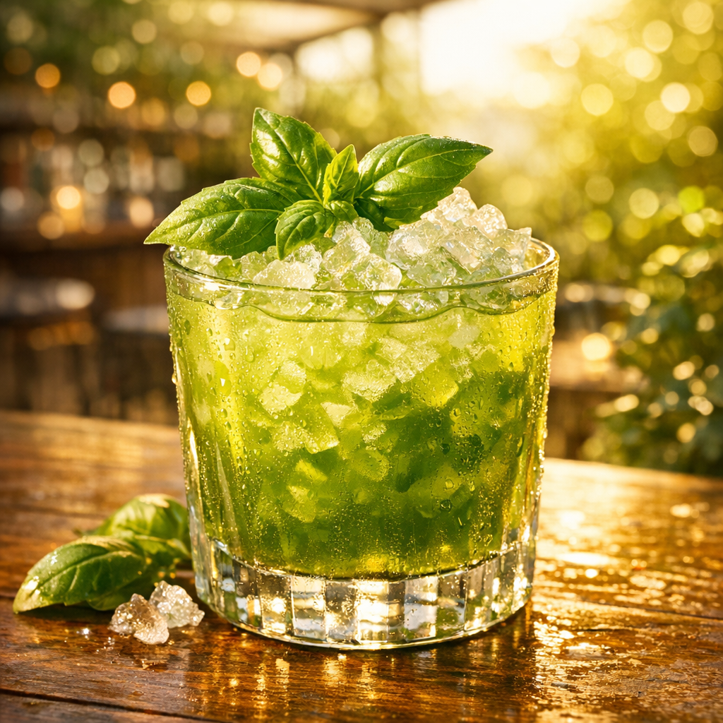 Gin Basil Smash mit Tanqueray No. Ten: Das Sommer-Rezept für laue Abende